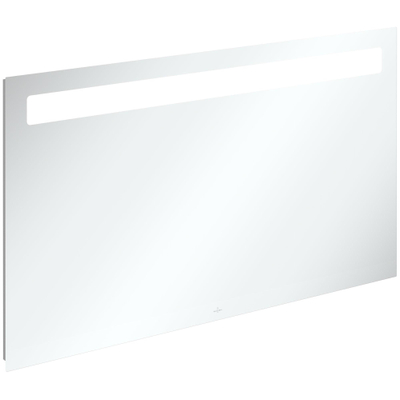 Villeroy & Boch More To See spiegel met geïntegreerde LED verlichting horizontaal 3 voudig dimbaar 130x75x4.7cm