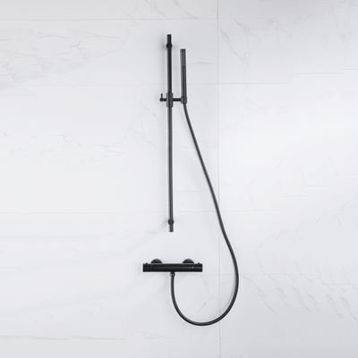 Adema Sparkle 2.0 thermostatische douchekraan - zwart