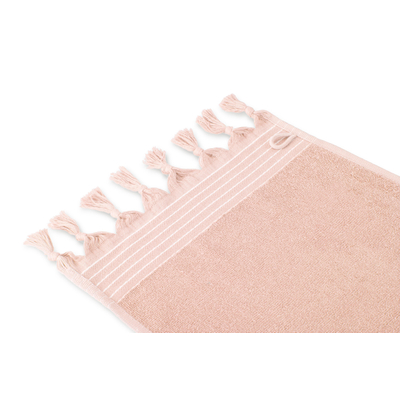 Walra Soft Cotton Hamam Gastendoek set van 2 30x50cm 360 g/m2 Roze OUTLETSTORE
