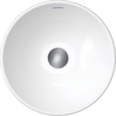 Duravit D-Neo opzetwastafel 12.5x40cm zonder kraangat keramiek Wit