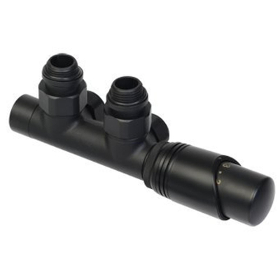 Comodesign onderblok set haaksincl. koppeling 15 en 16mmmat zwart