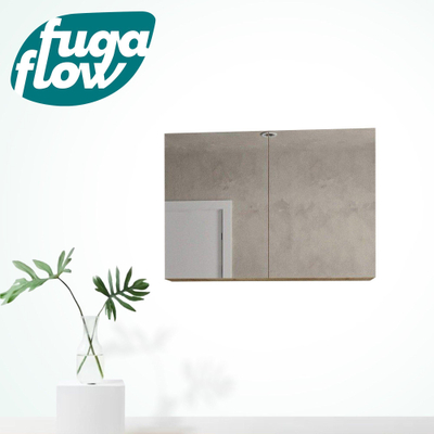FugaFlow Eccelente Arredo spiegel badkamer spiegelkast - 100x70cm - eiken