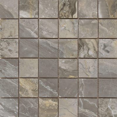 Cifre Ceramica Luxury wand- en vloertegel - 30x30cm - Natuursteen look - Nature gepolijst (grijs)