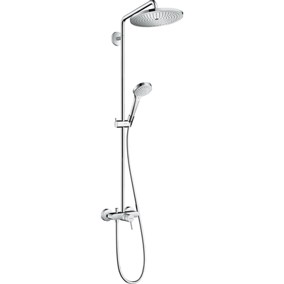 Hansgrohe Croma select s 280 showerpipe met douchekraan chroom