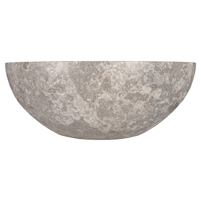 Differnz Boomer Waskom - 21x12cm - rond - Marmer - Grijs