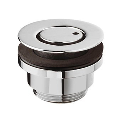 Raminex Eye afvoerplug universeel voor wastafel 1 1/4 met vaste afdekplaat O63mm chroom
