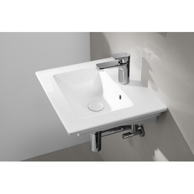 Villeroy & Boch Venticello fontein met 1 kraangat 50x42cm met overloop wit