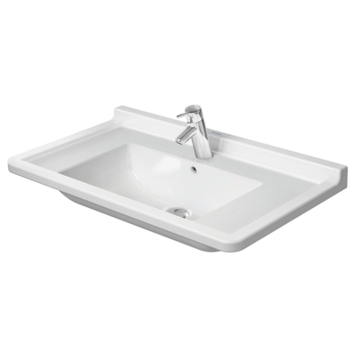 Duravit Starck 3 meubel wastafel 85 x 49 cm. wit