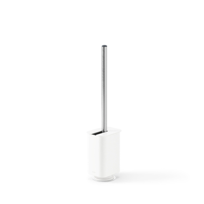 Umbra Flex toiletborstelset - 11x8x43cm - zelfklevend -ABS Wit