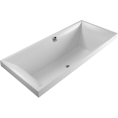 Villeroy en Boch Squaro bad 170x75cm quaryl rechthoekig met poten wit