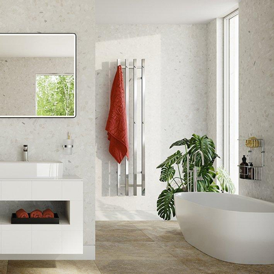 Smedbo Dry Handdoekhouder - 30x150x8cm - ophangen - RVS Gepolijst Edelstaal