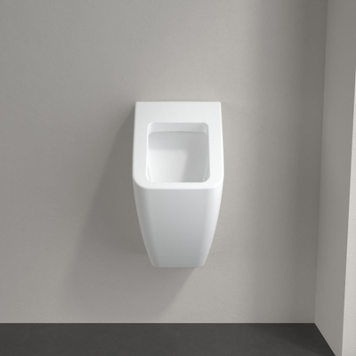Villeroy & Boch Venticello afzuigurinoir DirectFlush met verdekte toevoer 28.5x54.5x31.5cm ceramic+ v. deksel stone white