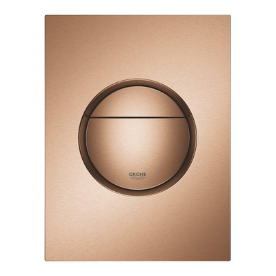 GROHE Nova S-size drukplaat warm sunset geborsteld OUTLETSTORE
