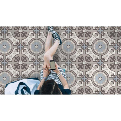 SAMPLE Douglas Jones Vintage Decortegel 20x20cm 8mm R9 porcellanato Lilou Classic