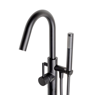 Wiesbaden Caral badmengkraan vrijstaand mat zwart