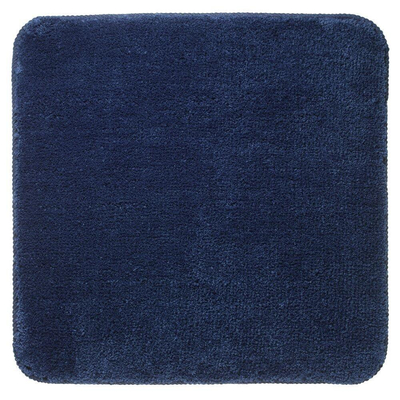 Sealskin Angora Badmat Polyester 60x60 cm Blauw