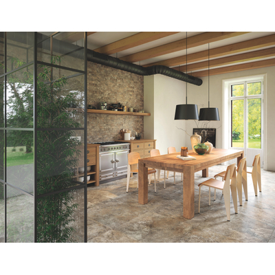 Fap Ceramiche Nobu wand- en vloertegel - 60x60cm - gerectificeerd - Natuursteen look - Slate mat (bruin)