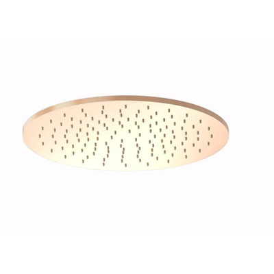 Romahoofddouche rondØ30cmgeborsteld rose goud