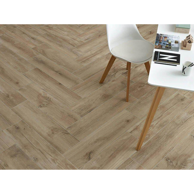 Colorker Norden Vloer- en wandtegel 22x84cm 9.3mm R10 porcellanato Natural