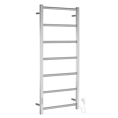 Smedbo Dry Handdoekradiator - 50x121.2x11.2cm - ophangen - RVS Gepolijst Edelstaal