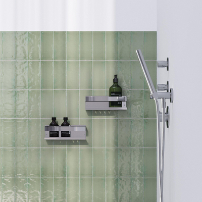 Brauer doucherek - 23x8cm - Chroom