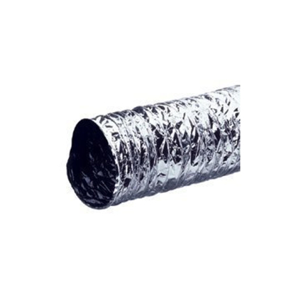 Plieger aluminium/PVC luchtslang brandveilig ø 100mm 15 meter aluminium