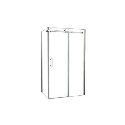 Xellanz Block Uni douchecabine 140x90x200cm chroom profiel 8mm dik glas NANO coating