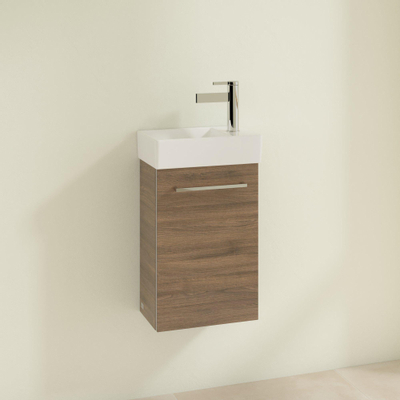 Villeroy & Boch Avento wastafelonderbouwkast 1 deur 34x51.4x20.2cm rechts arizona oak