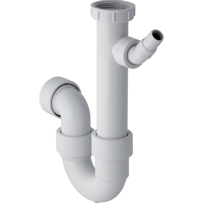 Geberit sifon voor gootsteen met slangtule met pakking 6/4x40mm enkel