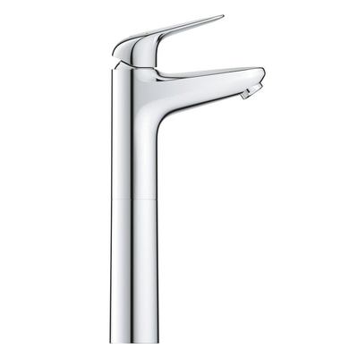 GROHE Swift QuickFix Wastafelkraan - xl-size - met push open waste - chroom