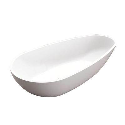 -Best Design Puur vrijstaand bad - 180x90x58cm - solid surface - mat wit