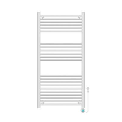 Rosani Avant Elektrische radiator - 120x60cm - 600watt - glans wit OUTLETSTORE