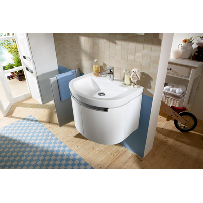 Villeroy en Boch Subway 2.0 hoge kast 35x165x37cm links inclusief 1 deur en 1 lade glanzend wit