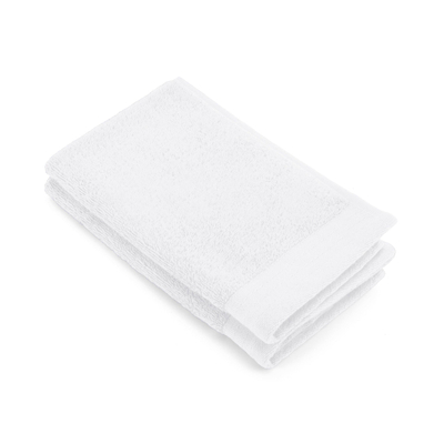 Walra Soft Cotton Gastendoek set van 2 30x50cm 550 g/m2 Wit SHOWROOMMODEL