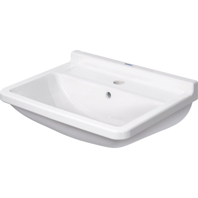 Duravit Philippe Starck 3 wastafel 60x45cm Wondergliss wit