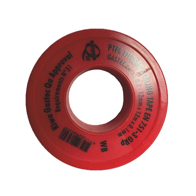 Riko Teflon-tape 12 mtr x 12 mm x 0,1 mm Gastec