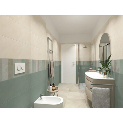 Fap Ceramiche Color line wandtegel - 25x75cm - 8.5mm - Rechthoek - Salvia Mat