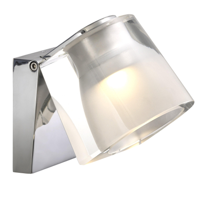 Nordlux Landon 14 wandlamp 9x8.5cm IP44 Incl. 9.5W LED 3000K A++ Chroom