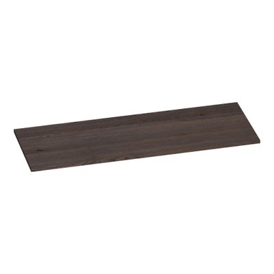 BRAUER Ocean Slim topblad - 120x46x2cm - lamellen eiken zwart