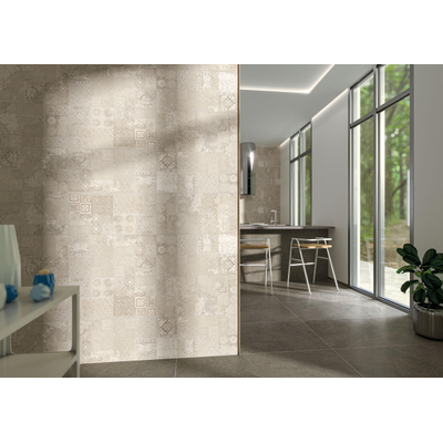 Cifre Ceramica Munich wand- en vloertegel - 60cm - gerectificeerd - Natuursteen look - Taupe mat (bruin)