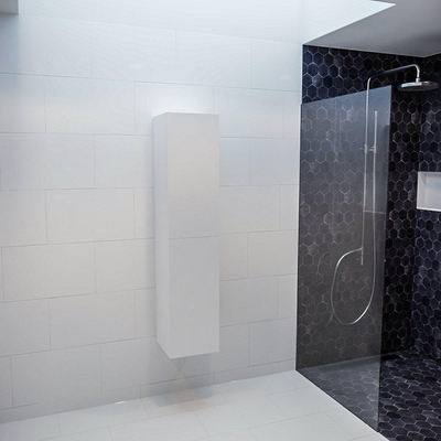 MONDIAZ BEAM Kolomkast - 160cm - 2 deuren - talc