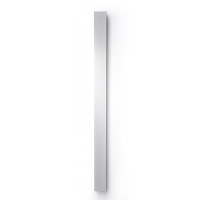 Vasco Beams Mono designradiator aluminium verticaal 1800x150mm 671W - aansluiting 0066 duifblauw (S601)