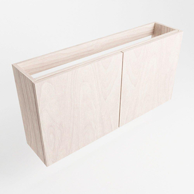 Mondiaz FOWY fonteinonderkast - 80x22x50cm - 2 deuren - push to open - softclose - Underlayment