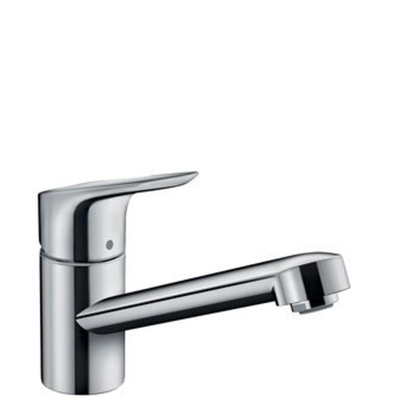 Hansgrohe Focus 1-gats keukenkraan 100 m. 360° draaibare uitloop chroom