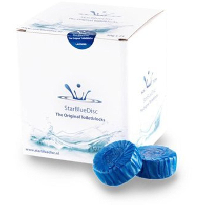 Starbluedisc toiletblokjes 48 stuks blauw