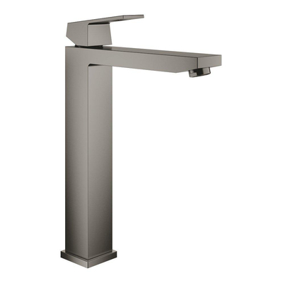 GROHE Eurocube waterbesparende wastafelkraan xl-size m. gladde body brushed hard graphite