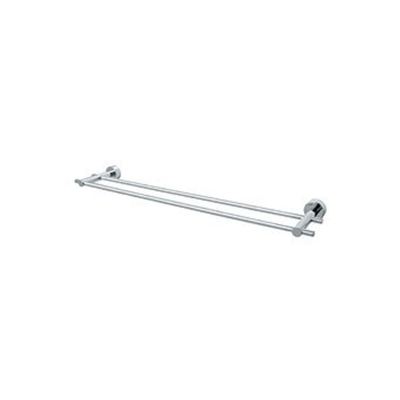 Plieger Murcia handdoekhouder dubbel 60cm inox