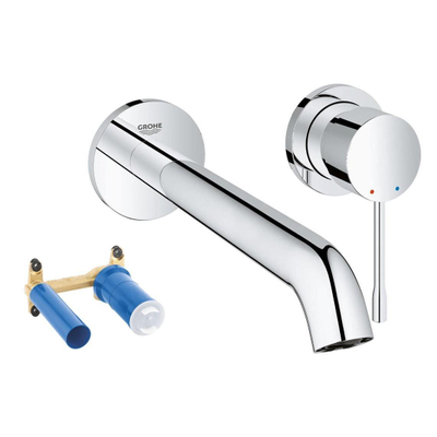 GROHE Essence New Wastafelkraan Inbouw - uitloop 23cm - L size - zonder waste - chroom