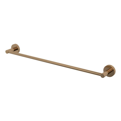 Haceka Kosmos Handdoekhouder - 61cm - enkel - geborsteld koper