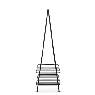 Brabantia Linn Kledingrek - groot - 99.5x57x190cm - zwart